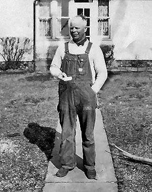 The original grain farmer Opa